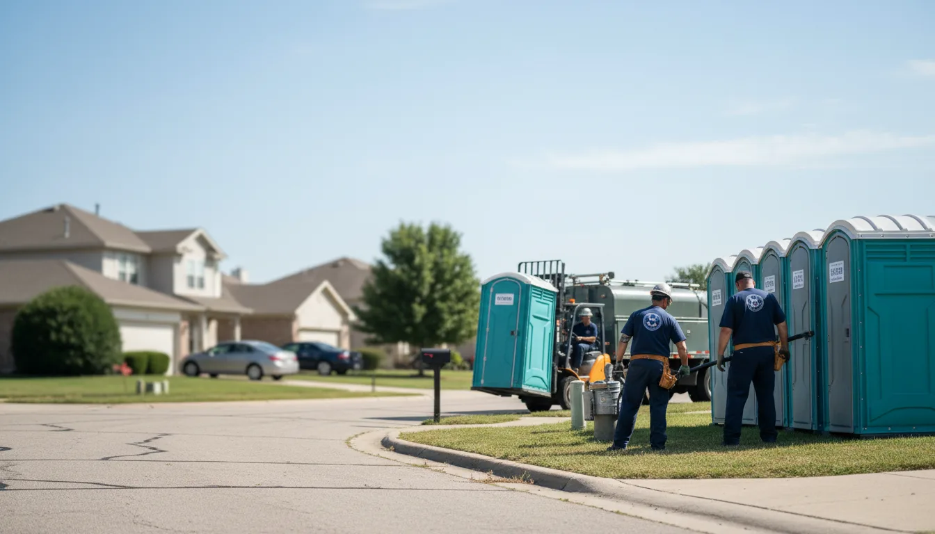 Porta Potty Rental in Vian, OK near me